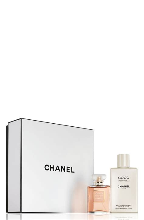 set chanel cologne|Chanel mademoiselle gift set.